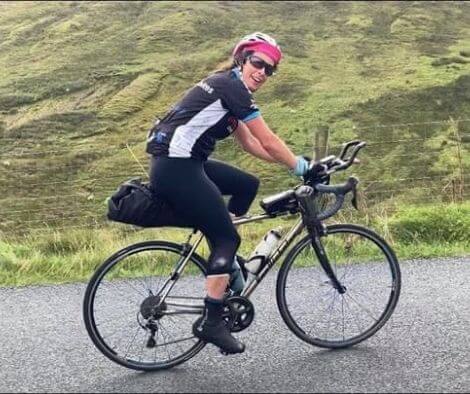 Rachel Nolan first female to win the TransAtlanticWay on her titanium bike