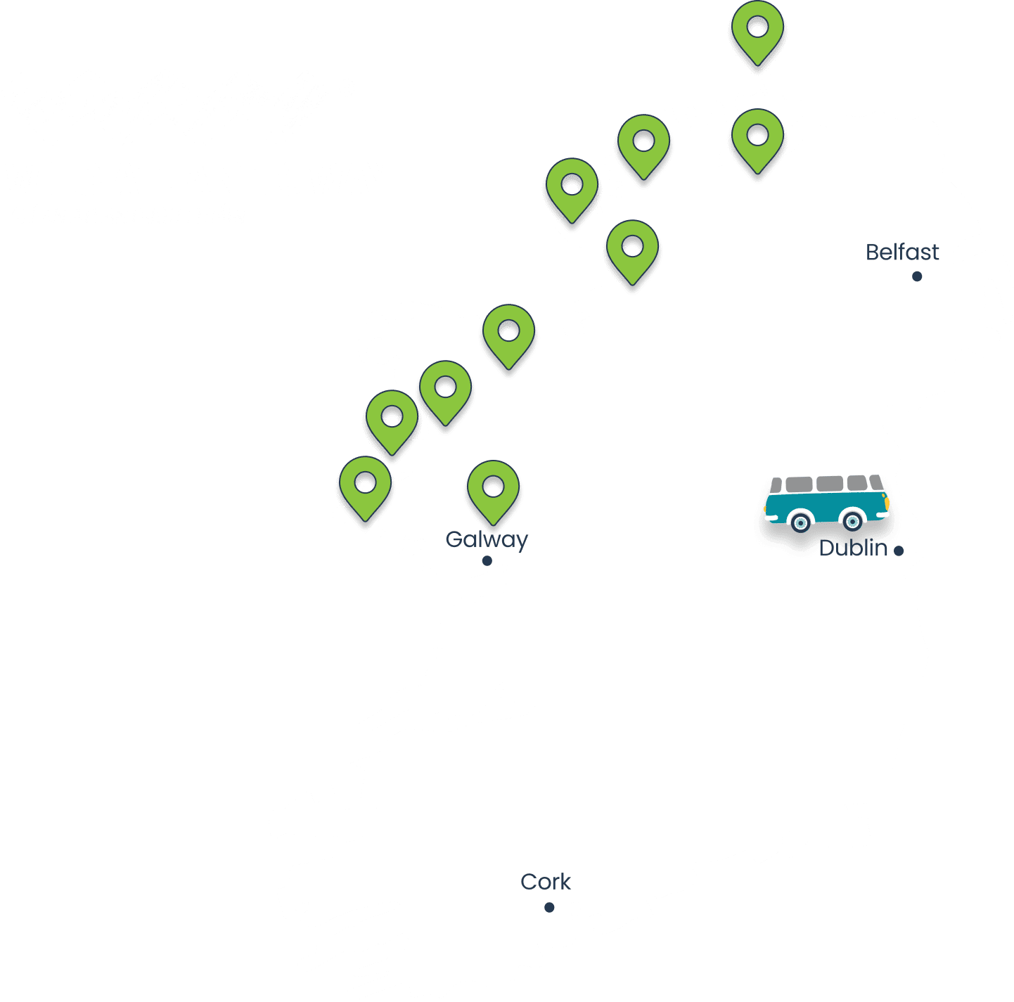 Map of Ireland