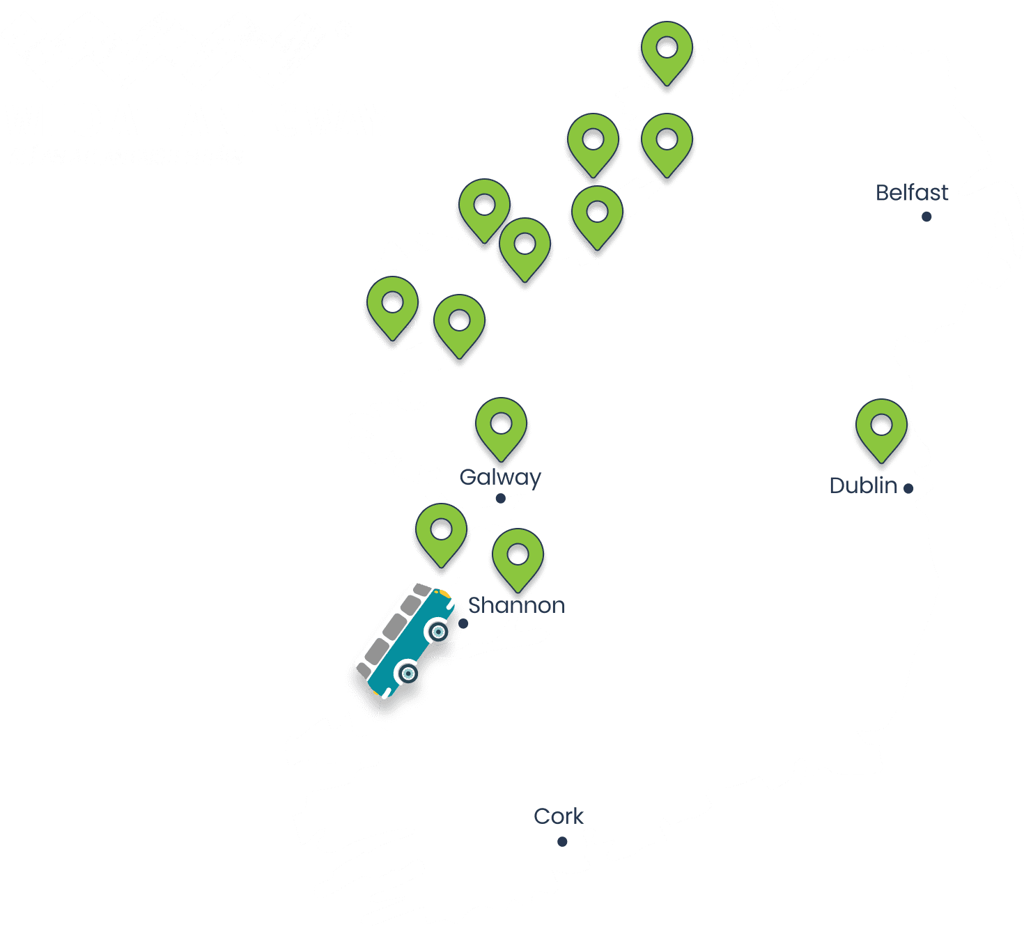 Map of Ireland